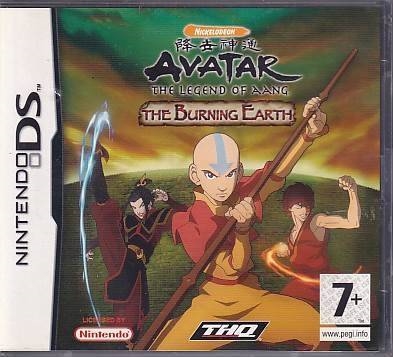 Avatar - The Legend of Aang - The Burning Earth - Nintendo DS - (A Grade) (Genbrug)